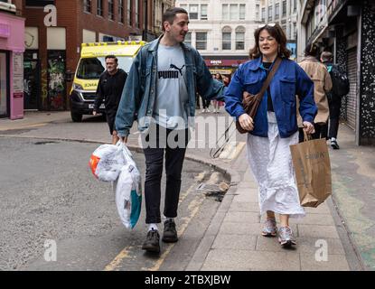 manchester street scenes Stock Photo