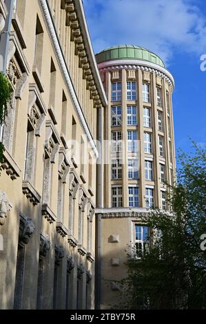 German National Library in the city of Leipzig, Saxony Stock Photo