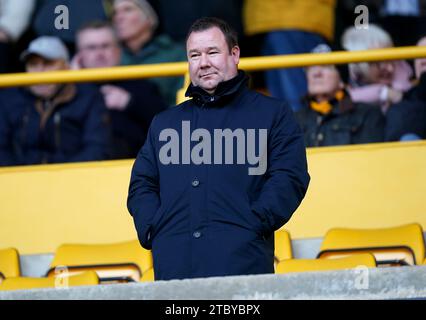 Nottingham Forest's chief football officer Ross Wilson ahead of the Premier League match at the Molineux Stadium, Wolverhampton. Picture date: Saturday December 9, 2023. Stock Photo