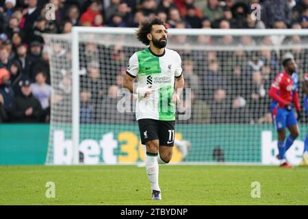 LONDON, ENGLAND - DECEMBER 09: Mohamed Salah of Liverpool during the Premier League match between Crystal Palace and Liverpool FC at Selhurst Park on December 09, 2023 in London, England. (Photo by Dylan Hepworth/MB Media) Stock Photo