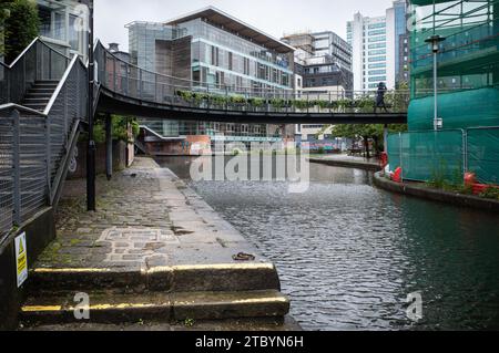 rainy day in Manchester Stock Photo