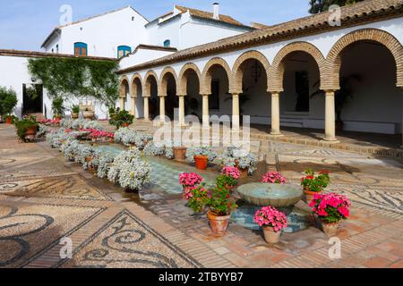 Alcázar fortress of the Christian Monarchs in Córdoba, Spain Stock Photo