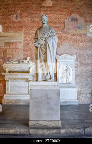 Leonardo Fibonacci statue. The Italian mathematician Leonardo Fibonacci ...