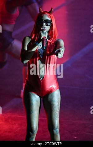 Sexxy Red performs in Chicago at the Aragon Ballroom on Halloween