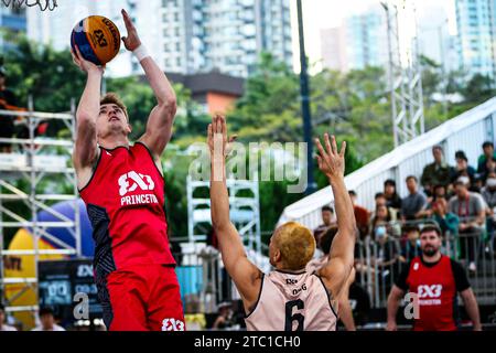 2023 FIBA 3x3 Hong Kong Masters - Team Princeton Stock Photo