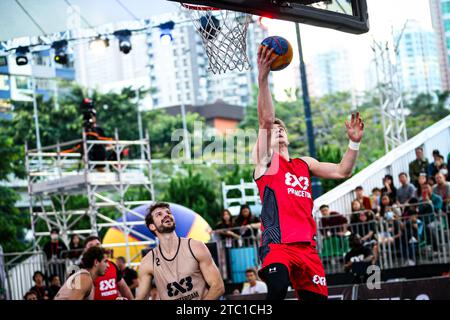 2023 FIBA 3x3 Hong Kong Masters - Team Princeton Stock Photo