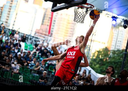 2023 FIBA 3x3 Hong Kong Masters - Team Princeton Stock Photo