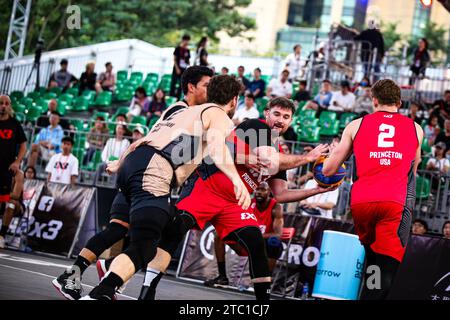 2023 FIBA 3x3 Hong Kong Masters - Team Princeton Stock Photo