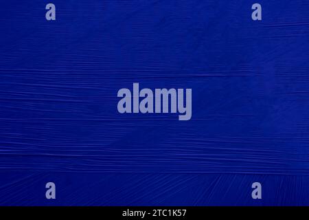 Blue abstract plastic foil background with 3d effect and bubbles Stock Photo
