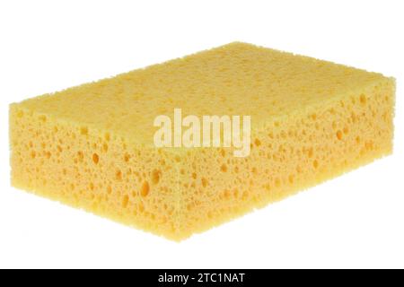 household sponge isolated on white background Stock Photo