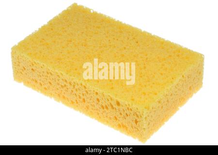 household sponge isolated on white background Stock Photo