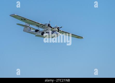 Consolidated PBY-5A Catalina, Jersey International Airshow, 2023 Stock Photo