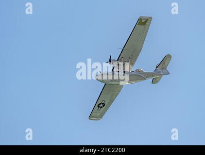 Consolidated PBY-5A Catalina, Jersey International Airshow, 2023 Stock Photo