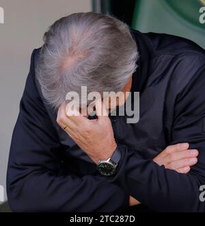 Sevilla, Spain. 09th Dec, 2023. Spain La Liga soccer match Betis vs real Madrid at Benito Villamarin stadium in Sevilla, 09 December 2023 Manuel Luis Pellegrini JORNADA 16 LIGA EA SPORTS ESTADIO BENITO VILLAMARIN 900/Cordon Press Credit: CORDON PRESS/Alamy Live News Stock Photo