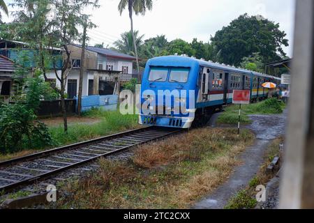 Colombo Fort is the main railway station in Sri Lanka. Trains run daily from this Colombo Fort railway station to all parts of the island of Sri Lanka Stock Photo