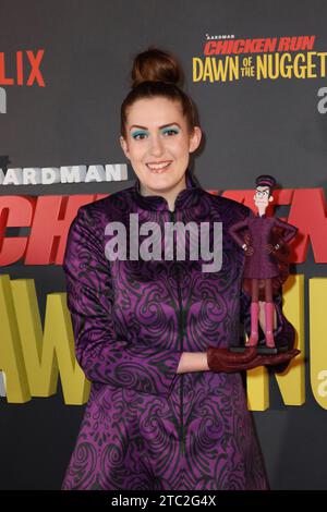 Maddy Lucy Dann and Mrs. Tweedy, Chicken Run: Dawn of the Nugget - Special Screening, Picturehouse Central, London, UK, 10 December 2023, Photo by Ric Stock Photo