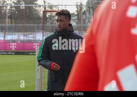 Muenchen, Deutschland. 10th Dec, 2023. Kingsley Coman (FC Bayern Muenchen, #11), Oeffentliches Training, FC Bayern Muenchen, Fussball, Saison 23/24, 10.12.2023, Foto: Eibner-Pressefoto/Jenni Maul Credit: dpa/Alamy Live News Stock Photo