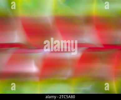 Colorful flora in motion blur. Nature background concept. Stock Photo