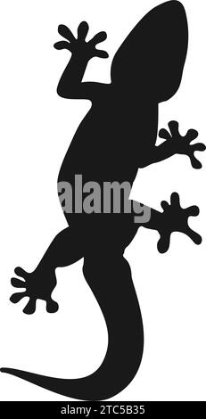 house lizard vector icon illustration simple design Stock Vector