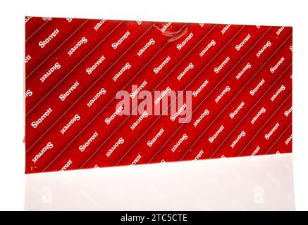 Winneconne, WI - 2 December 2023: A package of Starrett box an isolated background Stock Photo