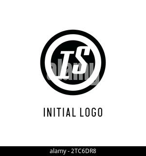 Initial BY logo concentric circle line, clean and simple monogram logo ...