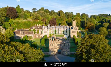 Lanhydrock House near Bodmin in Cornwall, England.  Summer (August) 2023. Stock Photo