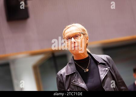 Brussels, Belgium. 07th Dec, 2023. Nicolas Landemard/Le Pictorium - Tour de table of the Eurogroup. - 07/12/2023 - Belgium/Brussels/Brussels - European finance ministers met today in the Eurogroup. Credit: LE PICTORIUM/Alamy Live News Stock Photo