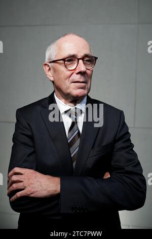 Berlin, Germany. 11th Dec, 2023. Peter Adrian, President of the DIHK, at a portrait session in the Haus der Wirtschaft. Credit: Carsten Koall/dpa/Alamy Live News Stock Photo