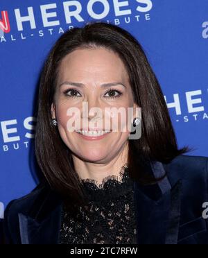 New York City, USA. 10th Dec, 2023. Erica Hill attending the 17th Annual CNN Heroes All-Star Tribute held at the Museum of Natural History on December 10, 2023 in New York City, NY © Steven Bergman/AFF-USA.COM Credit: AFF/Alamy Live News Stock Photo