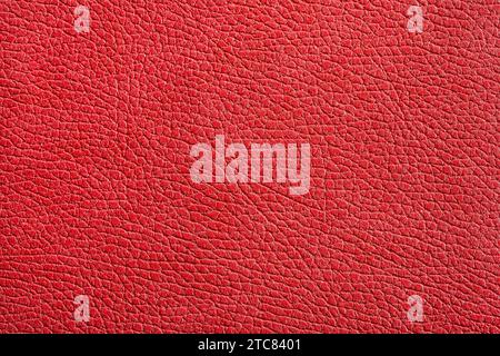 High rezolution texture of red painted leather Stock Photo