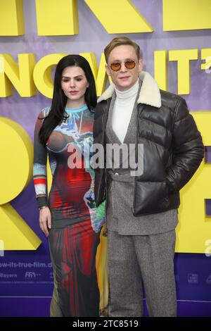 Ruby Scheff Ruby O. Fee, Matthias Schweighöfer attends Berliner Premiere 'Girl You ...