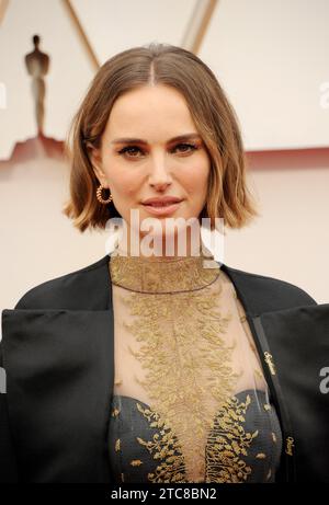 Natalie Portman at the 92nd Academy Awards held at the Dolby Theatre in Hollywood, USA on February 9, 2020 Stock Photo