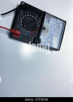 Multimeter Voltmeter Tester brand YX-360TR with a white background Stock Photo