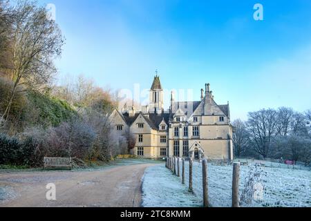 The Gothic Revival Woodchester Mansion near Nympsfield, Gloucestershire, UK. Stock Photo