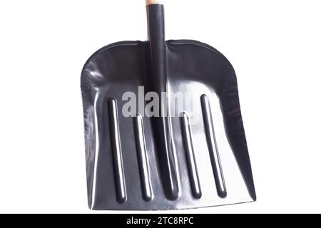 snow shovel isolated on white background Stock Photo