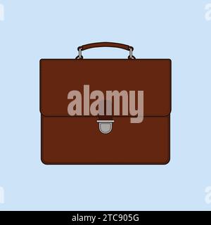 Office Bag Illustration Icon Vector Office business bag Stock Vector
