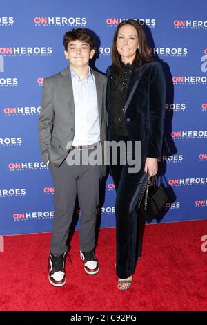 New York, USA, December 10, 2023 - Erica Hill Attended the 17th Annual CNN Heroes 2023 Today at the Museum of Natural History in New York City. Photo: Giada Papini Rampelotto/EuropaNewswire Editorial Use Only. Not for Commercial USAGE! Stock Photo