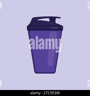 Gym Sports Water Bottle Illustration Icon Vector Stock Vector