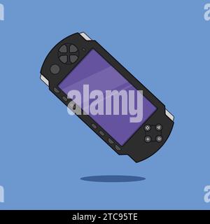Portable Gaming PSP console vector Icon Stock Vector