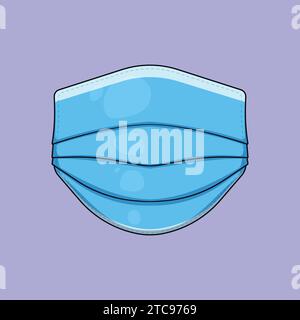 Medical Mask Illustration Icon Vector Coronavirus Mask Stock Vector