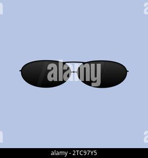 Sun Glasses Vector Illustration Icon Fashion Wear glasses vector Stock Vector