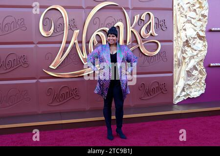 Natasha Rothwell bei der Premiere des Kinofilms Wonka im Regency Village Theatre. Los Angeles, 10.12.2023 *** Natasha Rothwell at the premiere of the movie Wonka at the Regency Village Theatre Los Angeles, 10 12 2023 Foto:xD.xBedrosianx/xFuturexImagex wonka 3229 Credit: Imago/Alamy Live News Stock Photo