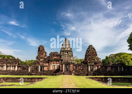 Phimai Historical Park, Ancient Khmer temple, Nakhon Ratchasima, Isan, Thailand, Southeast Asia, Asia Stock Photo