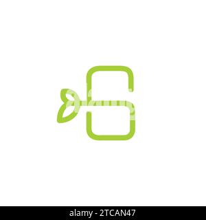 G Nature Logo Simple. Letter g leaf logo Stock Vector