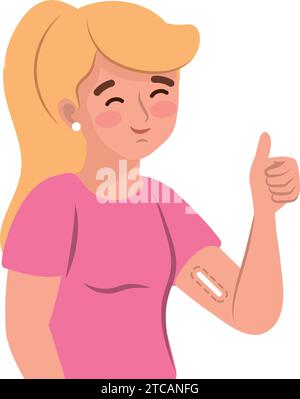 woman contraceptive implant prevention Stock Vector