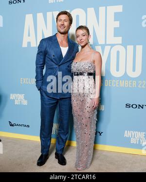 Anyone But You Sydney Sweeney & Glen Powell Stock Photo - Alamy
