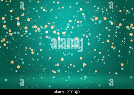 Vector Background with bokeh lights Stock Vector