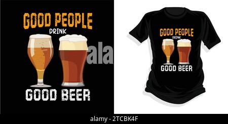 international beer day event in vector format with mugs Stock Vector
