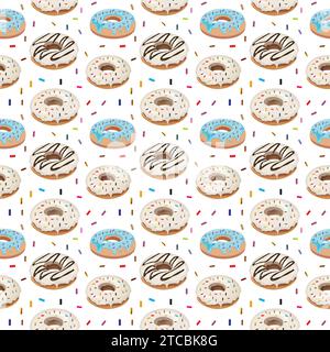 printable donut Vector design Stock Vector