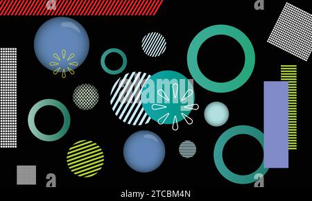 vector abstract halftone background Stock Vector